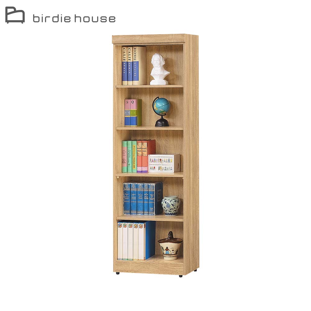 Birdie-魏斯2尺五層開放式書櫃/收納置物櫃
