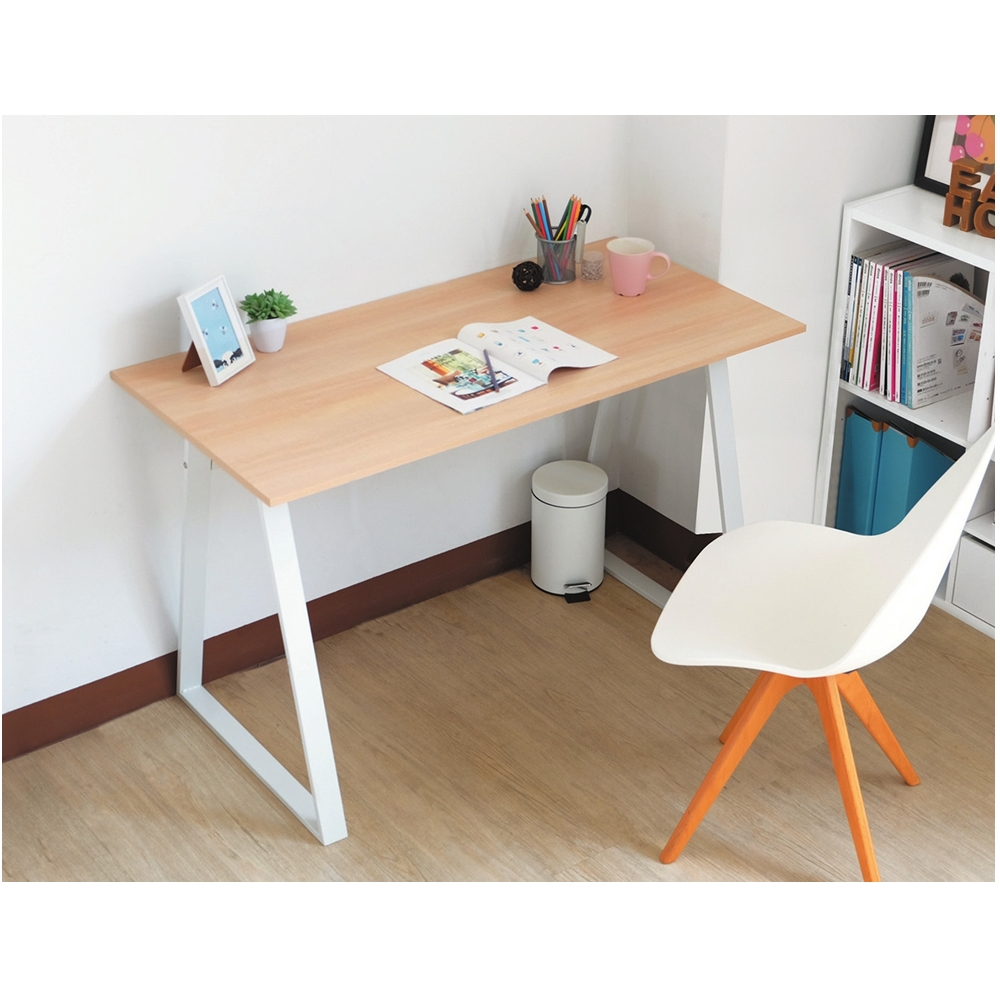 AS-查倫簡易工作桌DIY-120x60x75.5cm(有兩色可選)