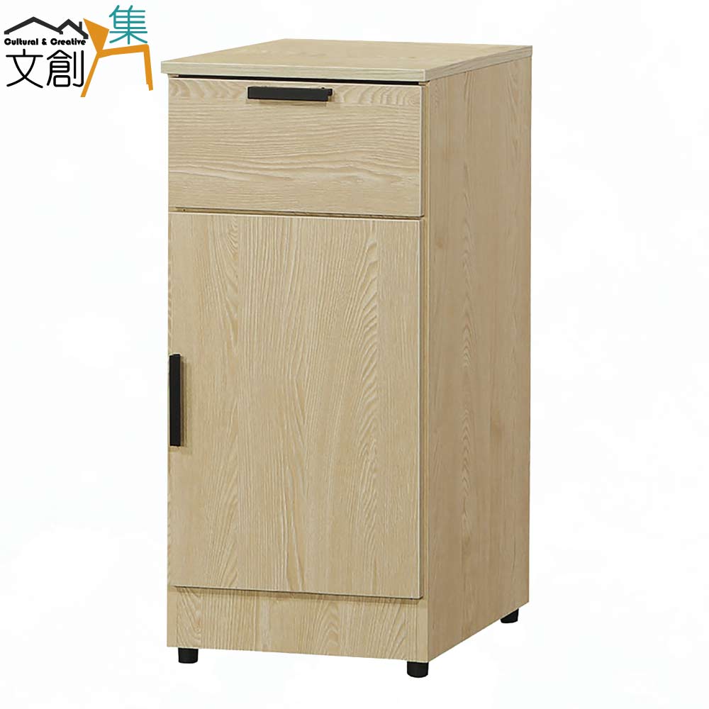 【文創集】米派西 橡木紋1.3尺單門單抽餐櫃