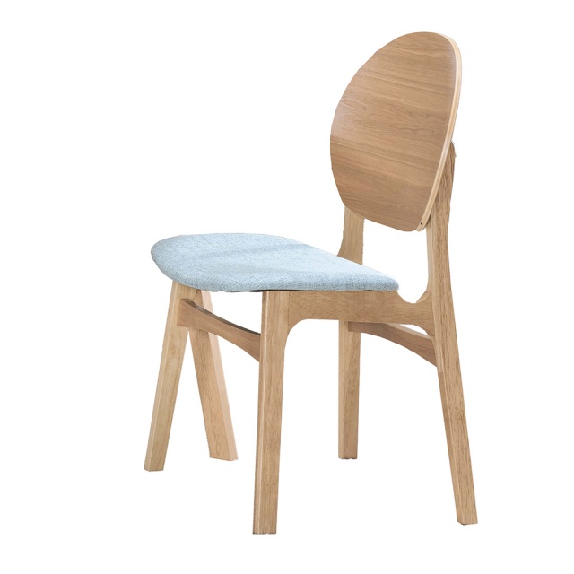 簡約北歐風艾朵拉原木色餐椅
