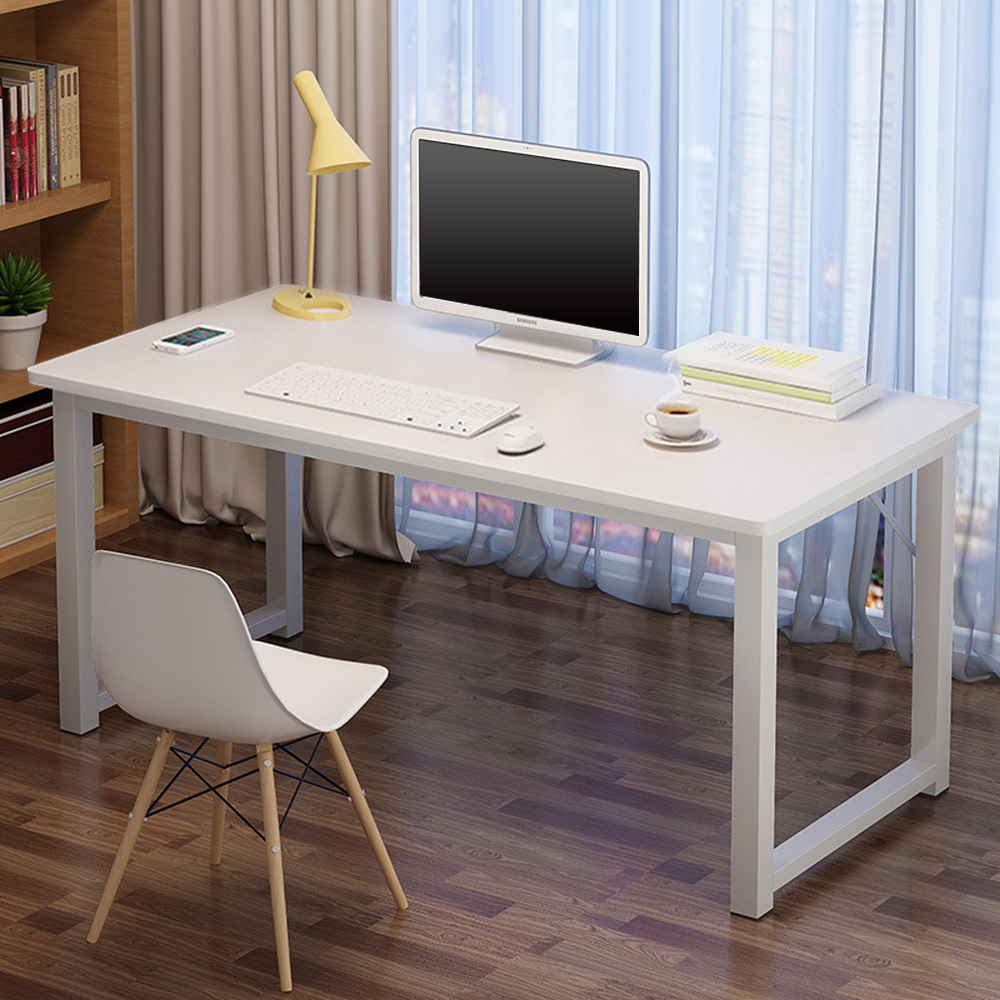 【AOTTO】簡約加厚款鋼木書桌-120CM(辦公桌 電腦桌)