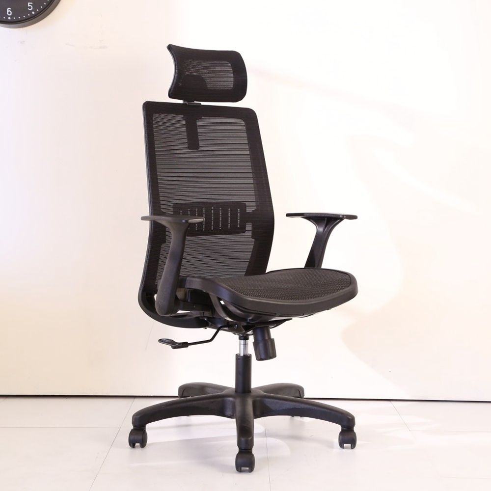 BuyJM全網護腰附頭枕高背機能辦公椅