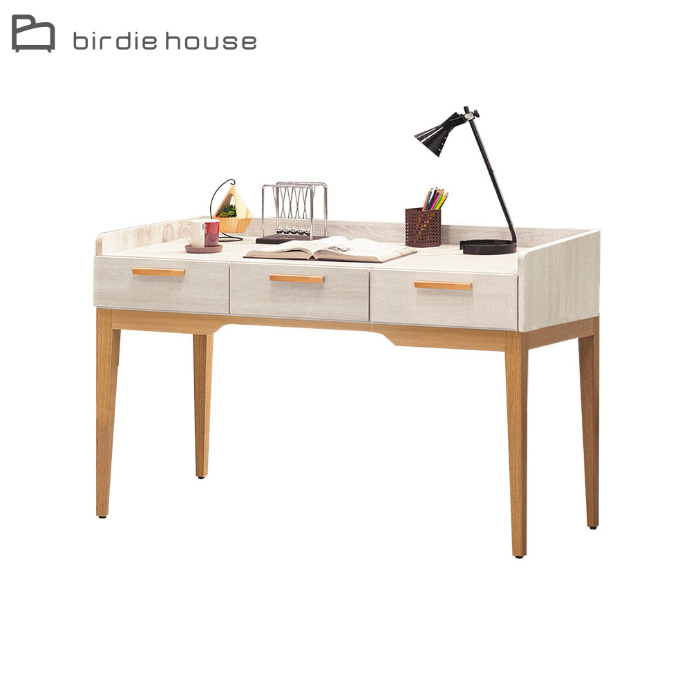 Birdie-瑪喬麗4尺三抽書桌/工作桌