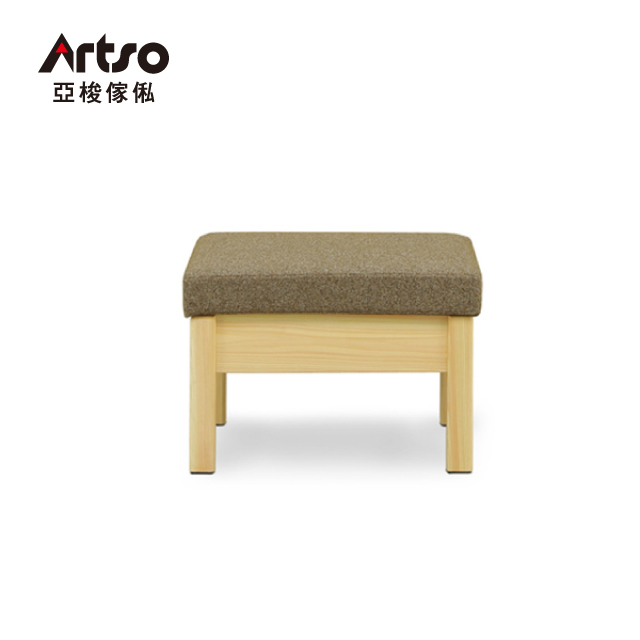 【Artso 亞梭】YUU 優-日本檜木椅凳(沙發/實木家具/檜木/腳凳)