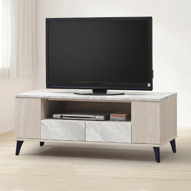【MUNA】白橡色4尺電視櫃/長櫃(B554)