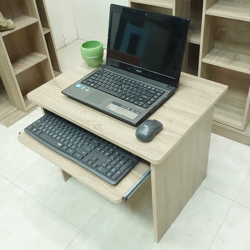 ONE生活 和室電腦桌寬60CM(深胡桃色/橡木色)