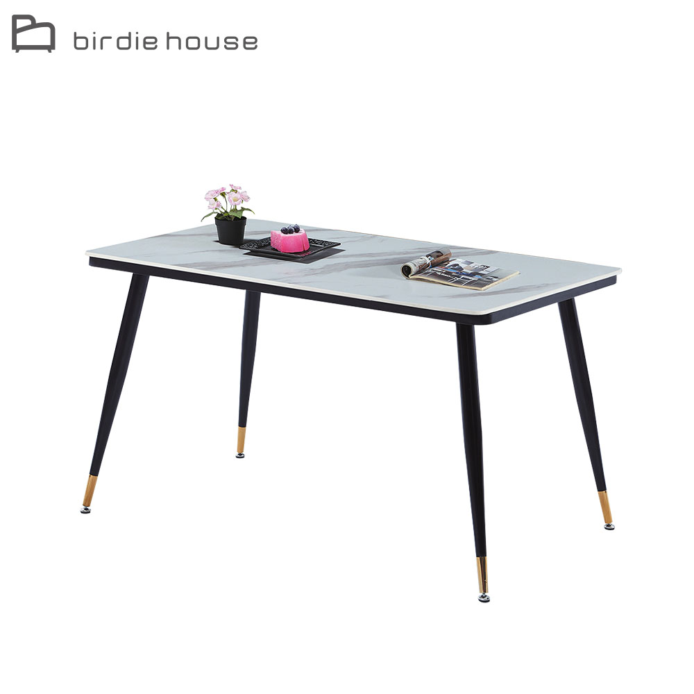 Birdie-史特工業風4.3尺岩板餐桌