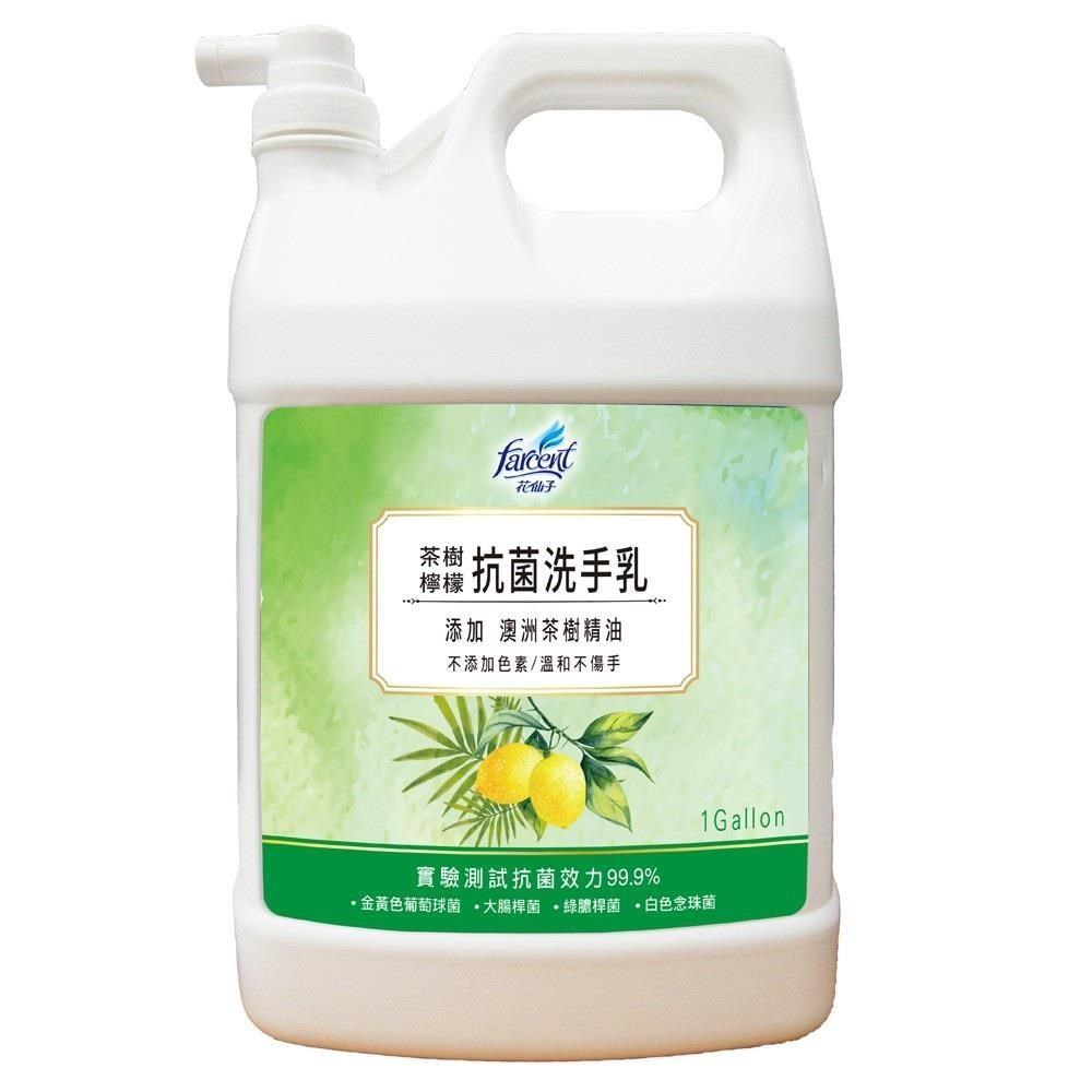 花仙子 茶樹檸檬抗菌洗手乳 1加侖x2桶