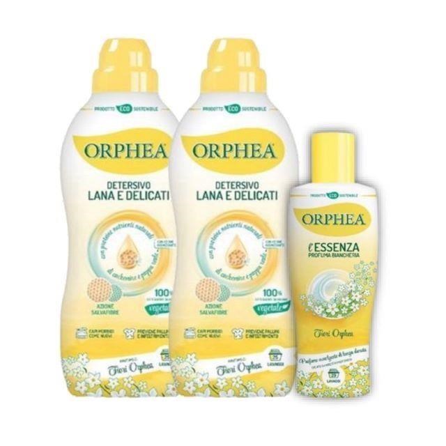 義大利ORPHEA歐菲雅 蜂王漿低泡沫濃縮洗衣精限量優惠組(贈經典花香香氛精)
