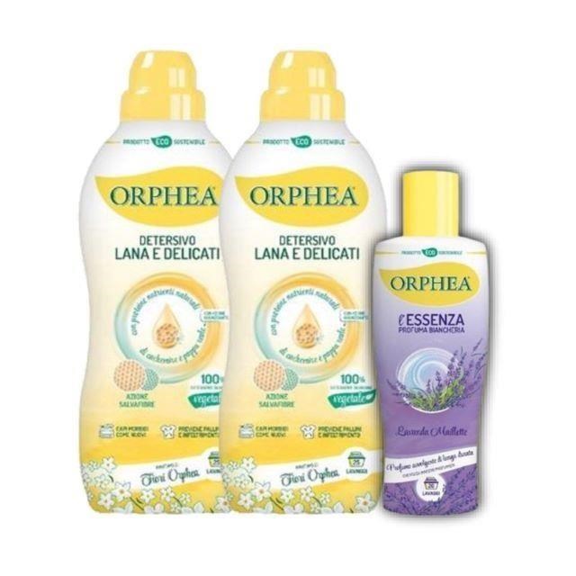 義大利ORPHEA歐菲雅 蜂王漿低泡沫濃縮洗衣精限量優惠組(贈薰衣草香氛精)