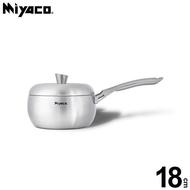 【米雅可 Miyaco】Ringo#316不銹鋼七層複合金湯鍋 18cm