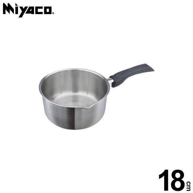 【米雅可 Miyaco】經典316五層複合金片手湯鍋 18cm(無蓋)