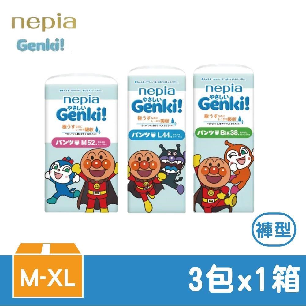 王子 nepia 麵包超人(褲型)紙尿褲 M-XL日本境內版