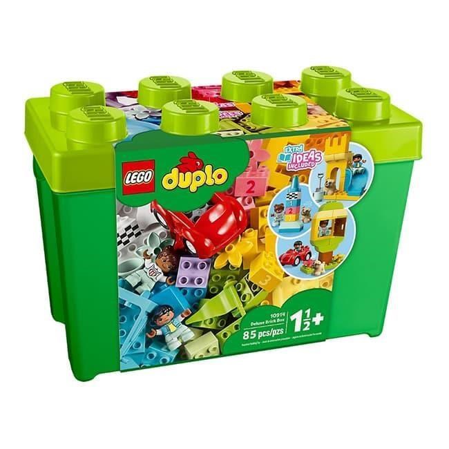 【LEGO 樂高積木】得寶 Duplo系列-豪華顆粒盒10914