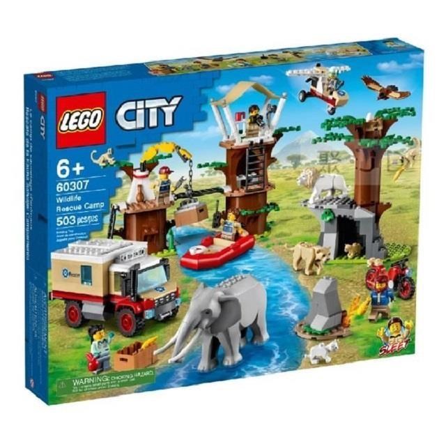 【LEGO 樂高積木】City 城市系列 - 野生動物救援營 LT-60307