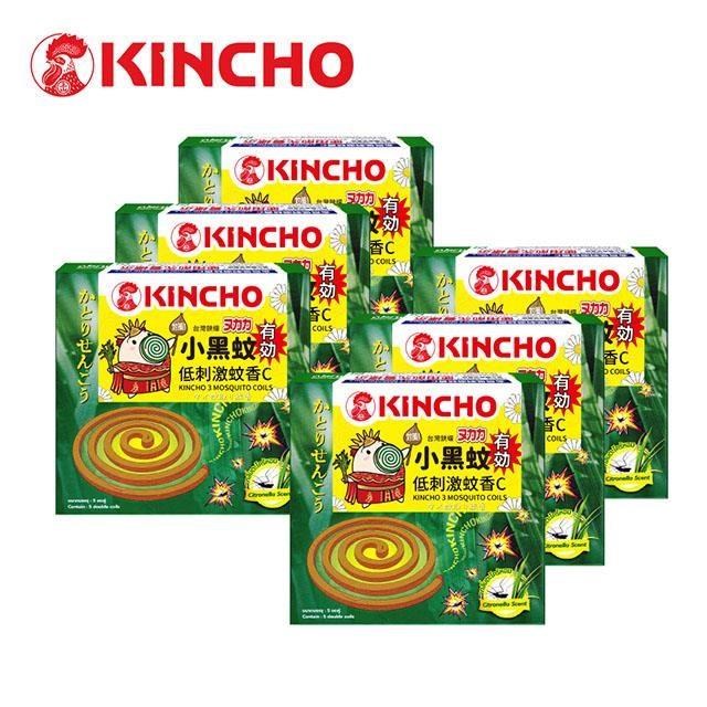 日本金鳥KINCHO低刺激蚊香C-香茅《六盒組》