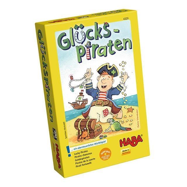 德國HABA桌遊-幸運海盜 Glucks-Piraten TA4320