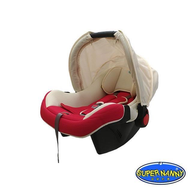 【SUPER NANNY】DS-700嬰兒提籃汽 米紅