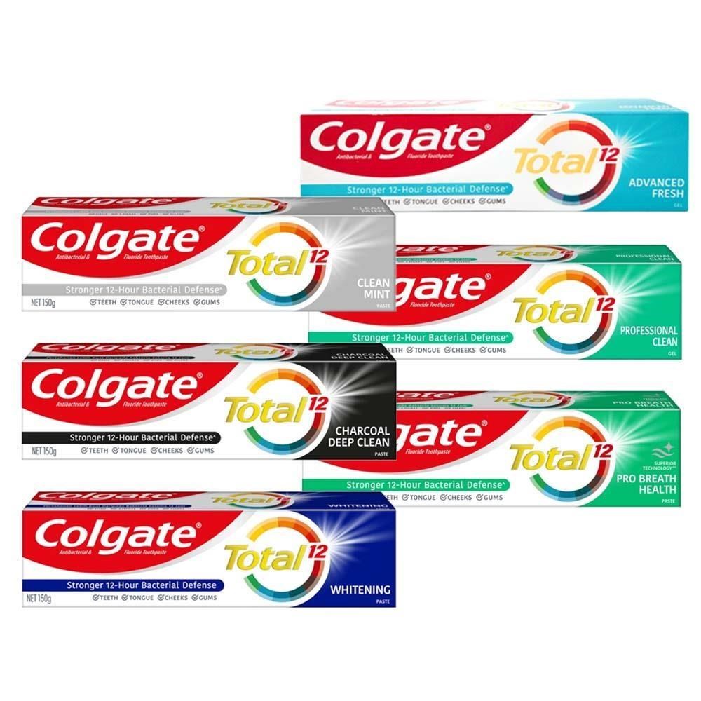 【Colgate 高露潔】12全效牙膏 150g(6入)