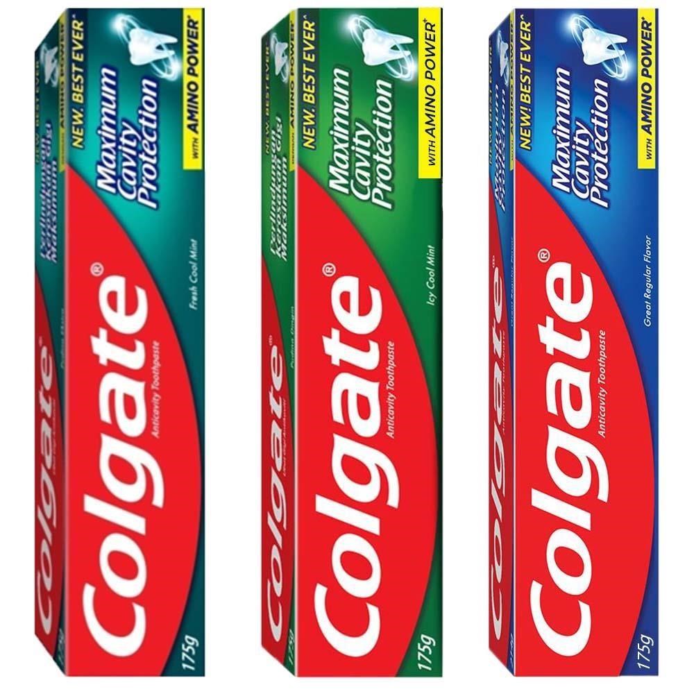 【Colgate 高露潔】薄荷牙膏 175g(12入)