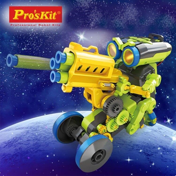【寶工 ProsKit 科學玩具】三合一按鍵編程機器人 GE-897