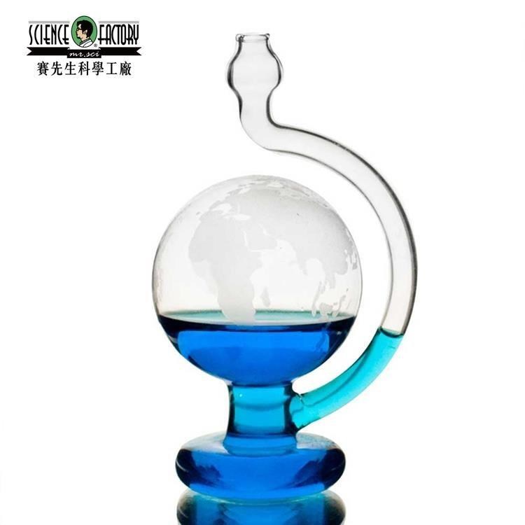 Mr.Sci賽先生玻璃氣壓球晴雨儀標準版*CNY120706氣象科學儀天氣儀氣候儀大氣壓力球