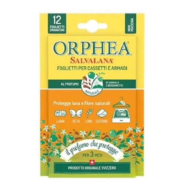 ORPHEA歐菲雅佛手柑衣物環境保護片 書籤式(12片)