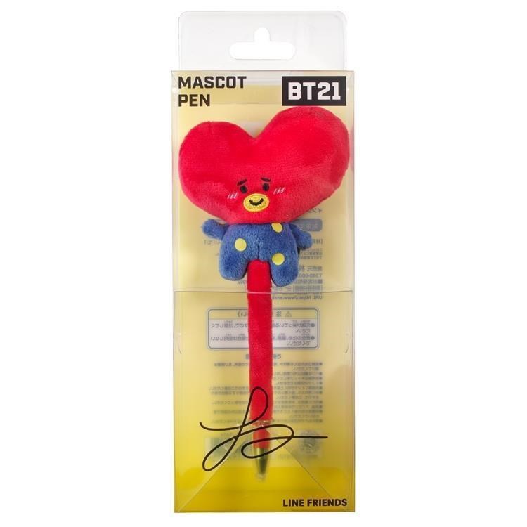 日本限定ENSKY萬年筆鋼筆BT21正版吉祥物筆TATA防彈少年團BTS金泰亨V周邊商品#459352韓