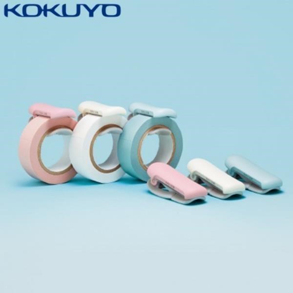日本KOKUYO紙膠帶切割夾T-SM400(小)夾式膠台KARUCUT和紙膠帶切割器攜帶型膠台