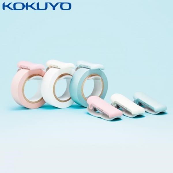日本KOKUYO紙膠帶切割器T-SM401(大)簡易膠台KARUCUT和紙膠帶切割夾攜帶型膠台