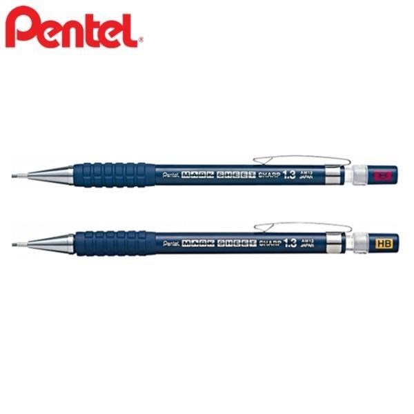 日本Pentel粗芯1.3mm自動鉛筆AM13飛龍畫卡筆1.3mm鉛筆粗筆芯自動筆電腦閱卷筆學童