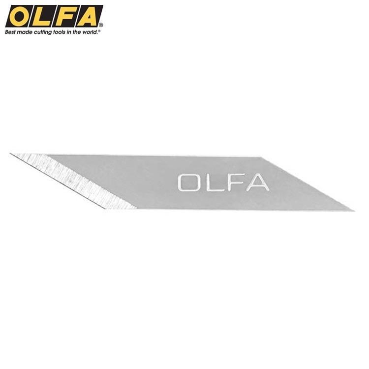 日本製造OLFA專用筆刀替刃筆刀刀片XB216刀片(30片裝)XB216S刀片102B刀片102B替刃