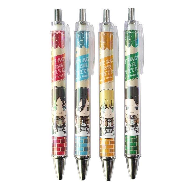 日本Bell house進擊的巨人原子筆4入組BPXG