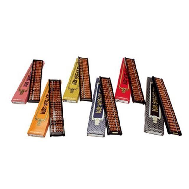 【自強文具】算盤 4X23檔樺玉 / 支 4305