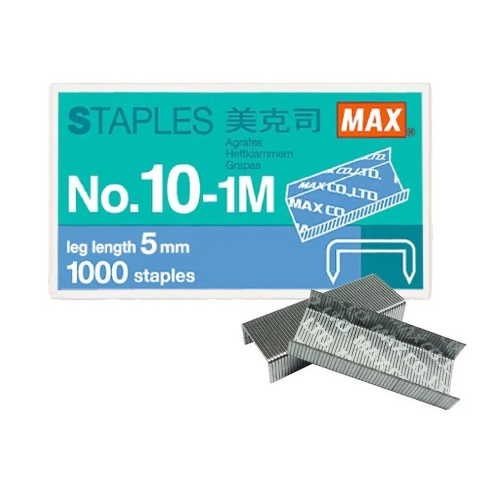 MAX 美克司 10號 裝釘針 釘書針 訂書針 40小盒 /組(No.10-1M)