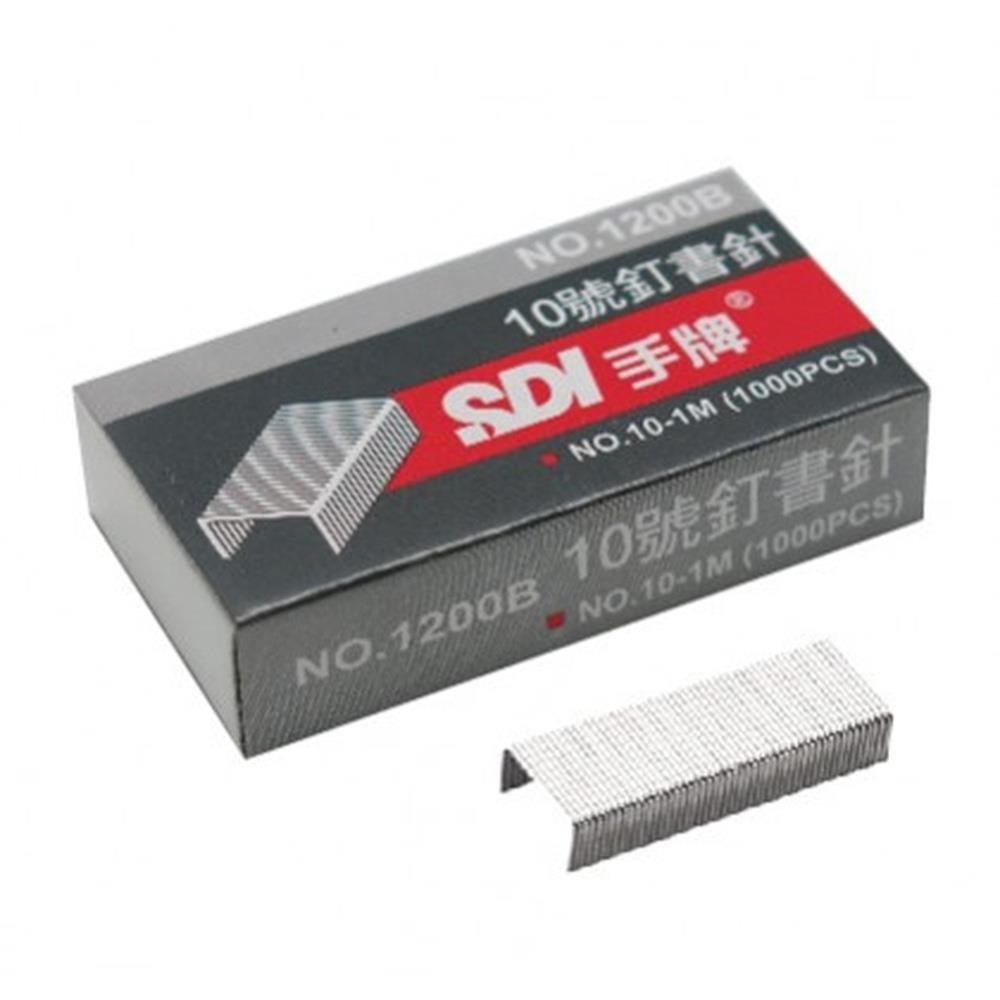 SDI 手牌 10號 釘書針 訂書針 1000小盒 /件 1200B