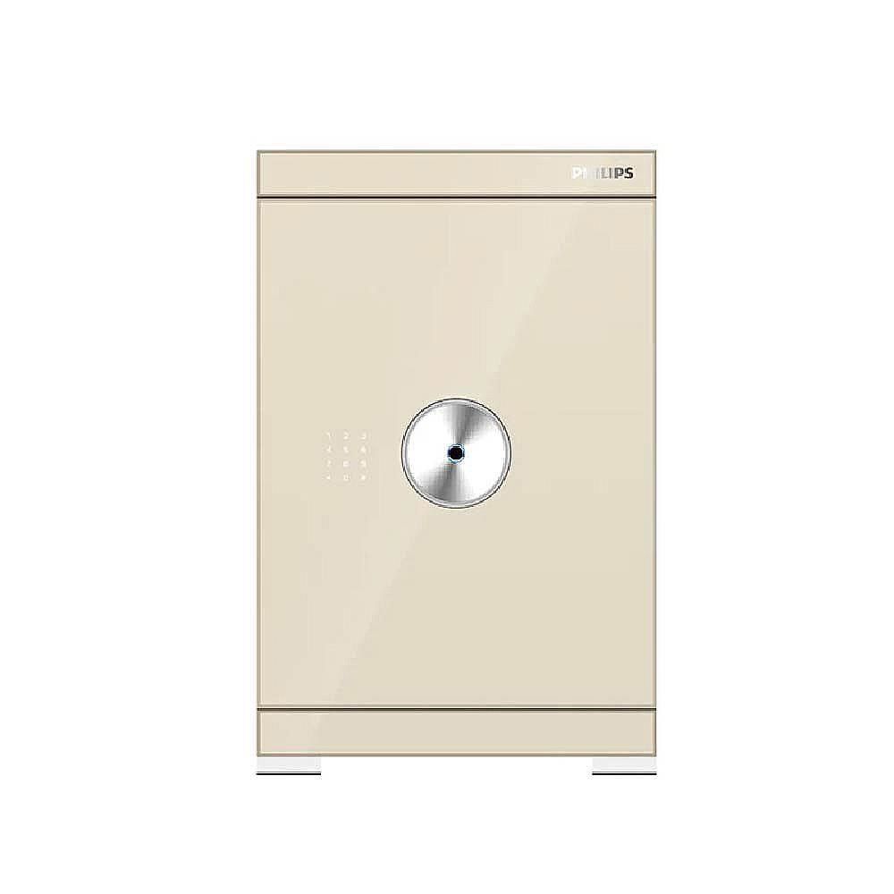 PHILIPS飛利浦智能WIFI互聯保險櫃(指紋/密碼 /機械鑰匙)/台SBX602-5C-淺霞金