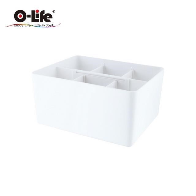 【O-Life】方型伸縮手提式整理收納盒