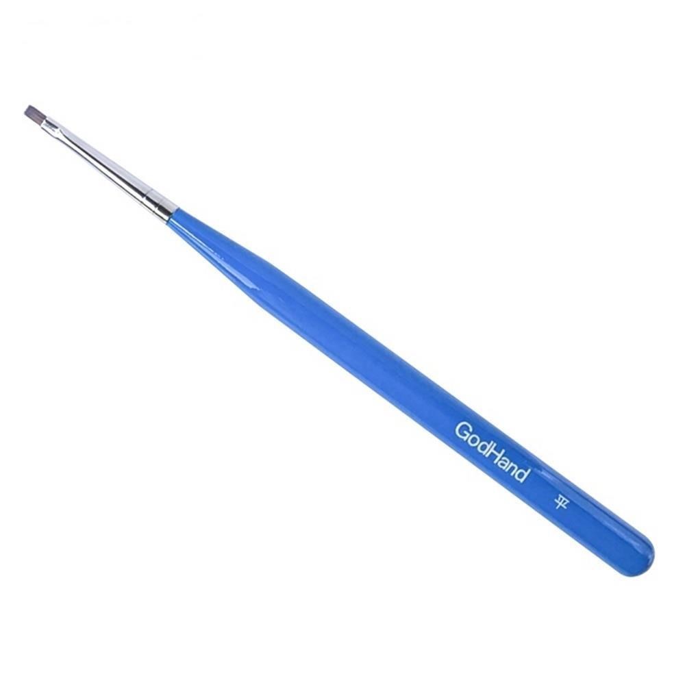 日本神之手GodHand神之筆細頭平筆GH-EBRSP-H(刷毛寬2mm)模型用筆模型筆平頭畫筆