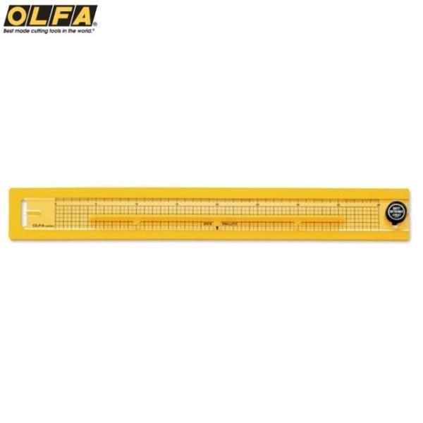 日本製造OLFA壓克力切割尺安全直尺組176B(不傷桌面;左撇子左手亦可,最大A3)裁切器裁切