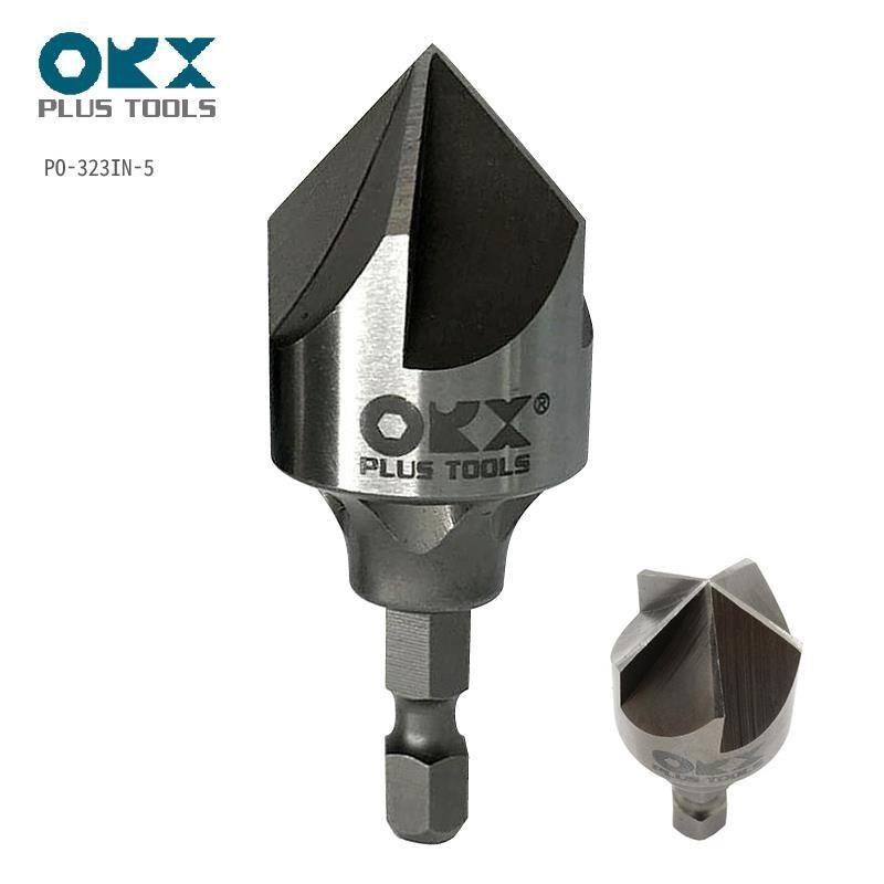 臺灣製ORX【螺絲五刃內倒角器3-23mm / PO-323IN-5】不鏽鋼 白鐵 鋼板 除毛剌 去毛邊