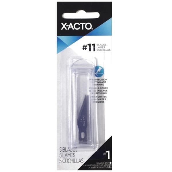 美國X-ACTO專業筆刀刀片X211碳鋼刀片#11雕刻刀刀片金屬刀片切割刀片刻線刀片刻線筆