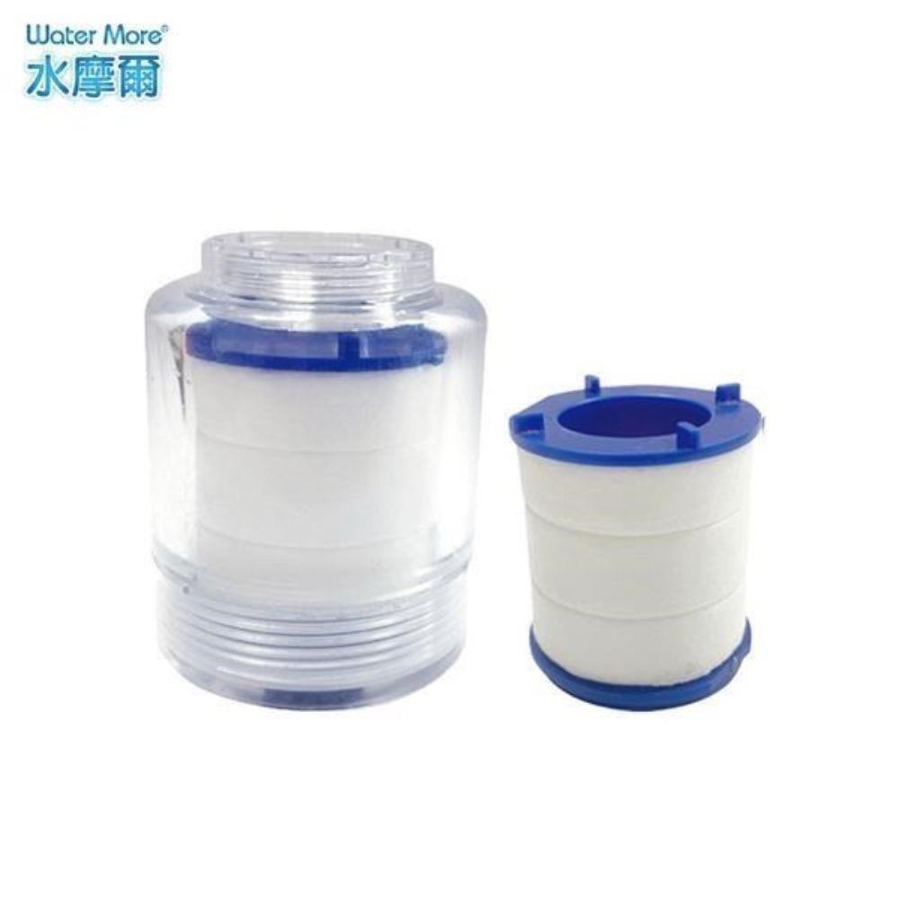 水摩爾透明PP廚房過濾器1入+濾芯1個