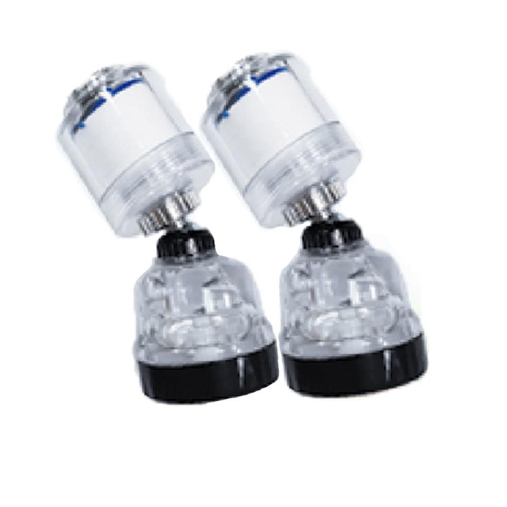水摩爾透明PP除氯過濾器+水花轉換器(2組)