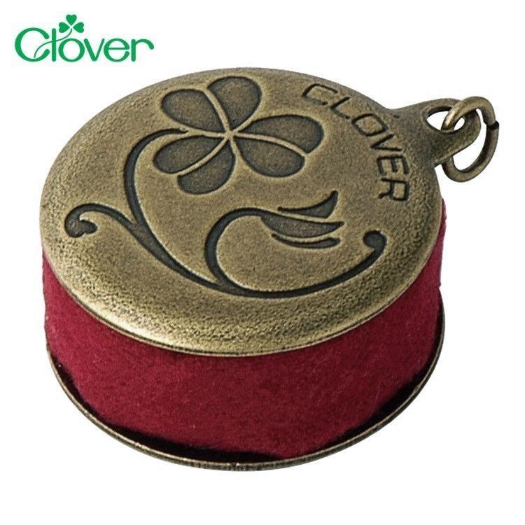 日本可樂牌Clover小巧復古董磨針器57-538(附金屬環可作鑰匙圈;表面古銅+絨布)