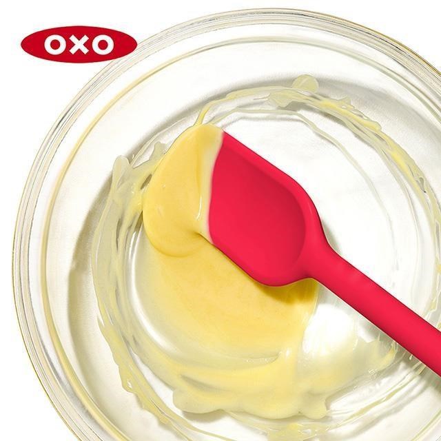 美國OXO 全矽膠刮杓-紅 OX0103006A