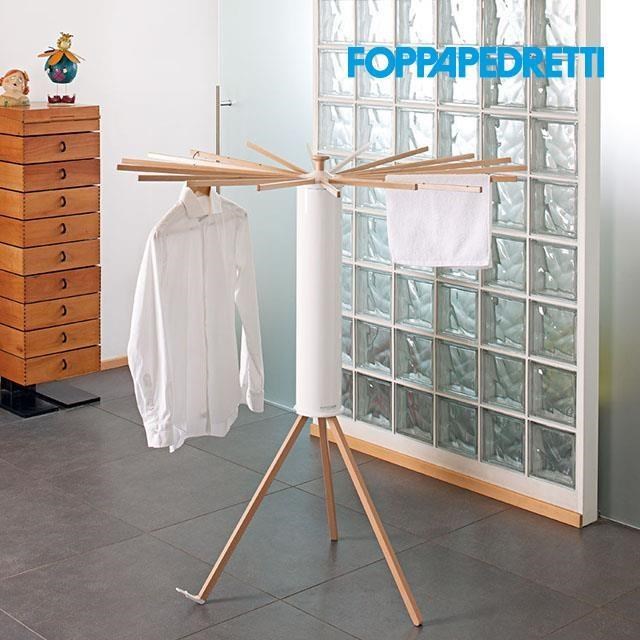 【FOPPAPEDRETTI】OCTOPUS 鋁製伸縮式晾衣架