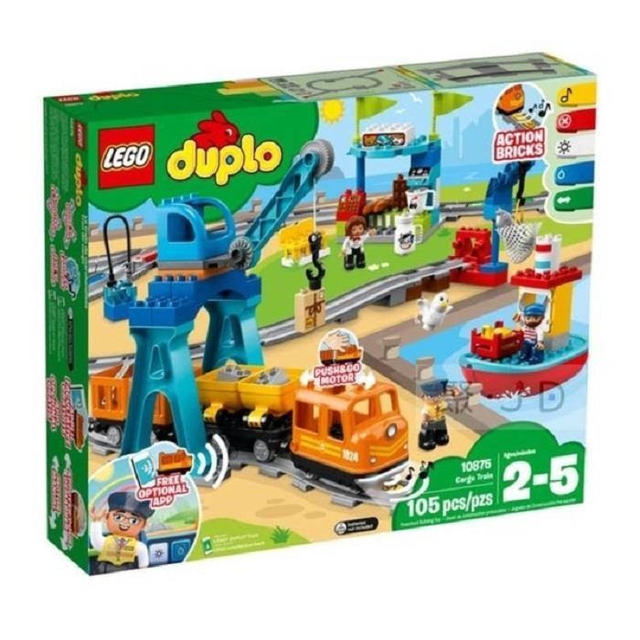 10875【LEGO 樂高積木】Duplo 得寶系列 - 貨運列車 Cargo Train