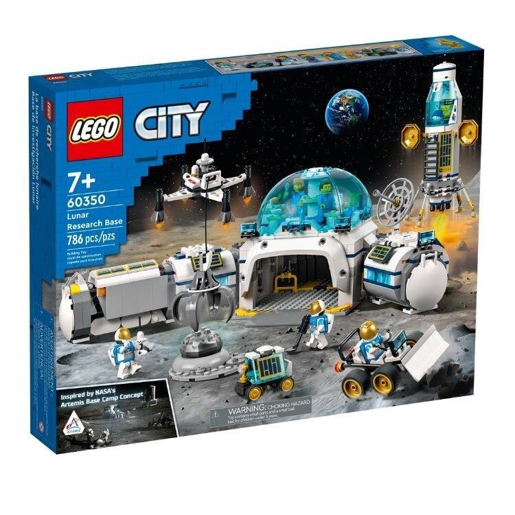 60350【LEGO 樂高積木】City 城市系列-月球研究基地