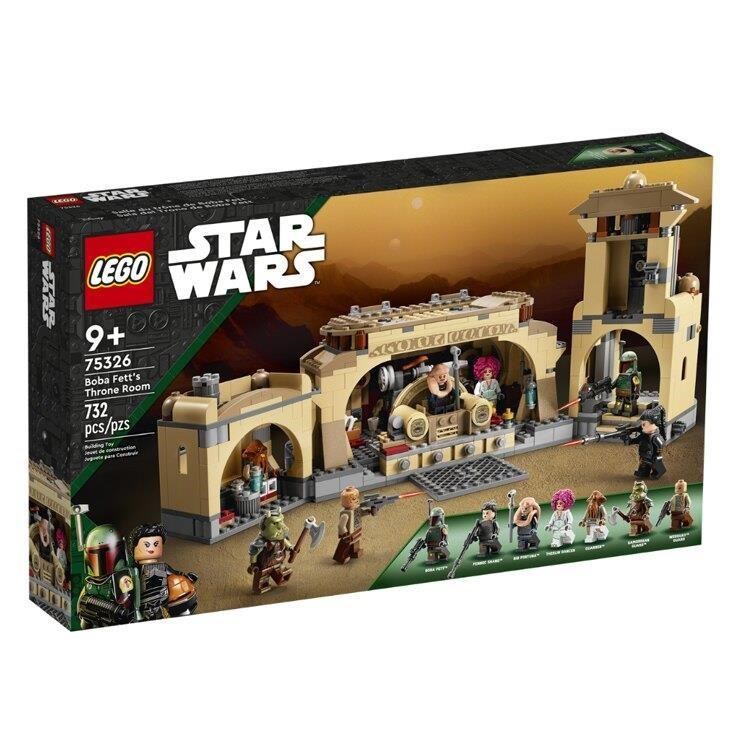 75326【LEGO 樂高積木】Star Wars 星際大戰系列-波巴·費特的王座室